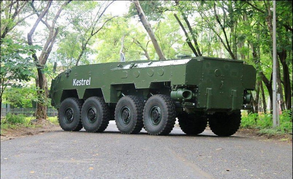 The Kestral FICV that is being offered by Tata Aerospace and Defence; Courtesy - Tata Motors.