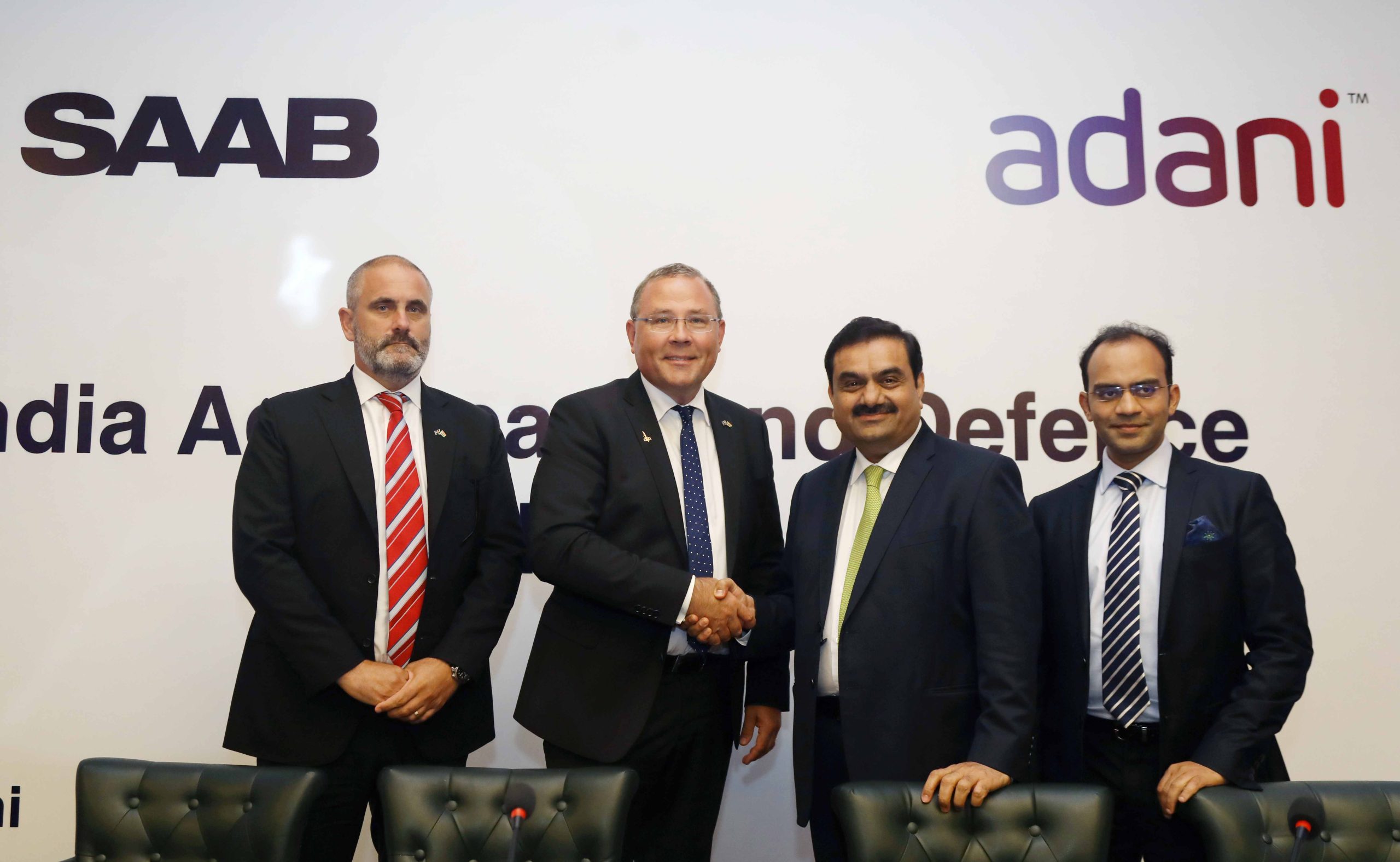Saab partners India’s Adani Group in an effort to realize its ‘Make in India’ offer for the Gripen fighter aircraft.
