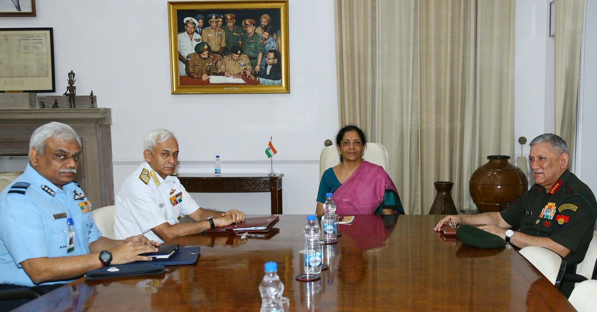 Change of Guard at India’s Ministry of Defence; MP Nirmala Sitharaman country’s new Defence Minister.