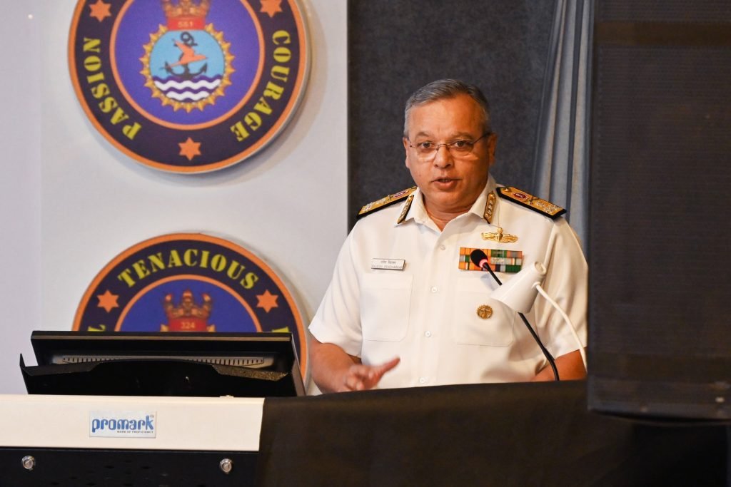 Vice Admiral Rajesh Pendharkar, AVSM, VSM, Flag Officer Commanding-in-Chief (FOC-in-C), Eastern Naval Command (ENC)