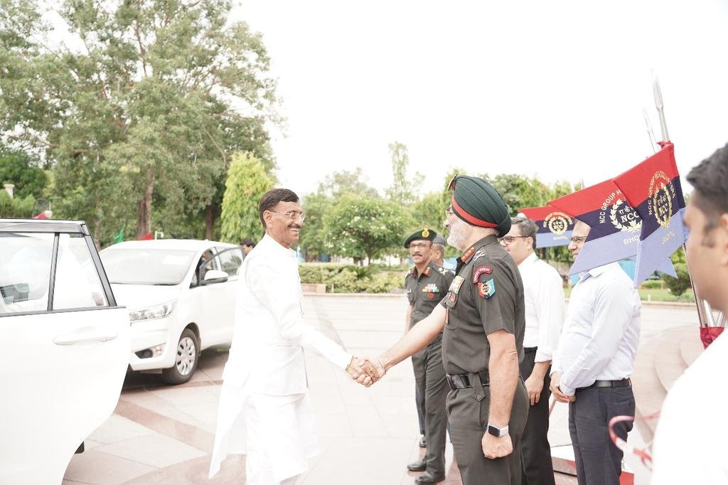 Raksha Rajya Mantri Announces NCC Expansion