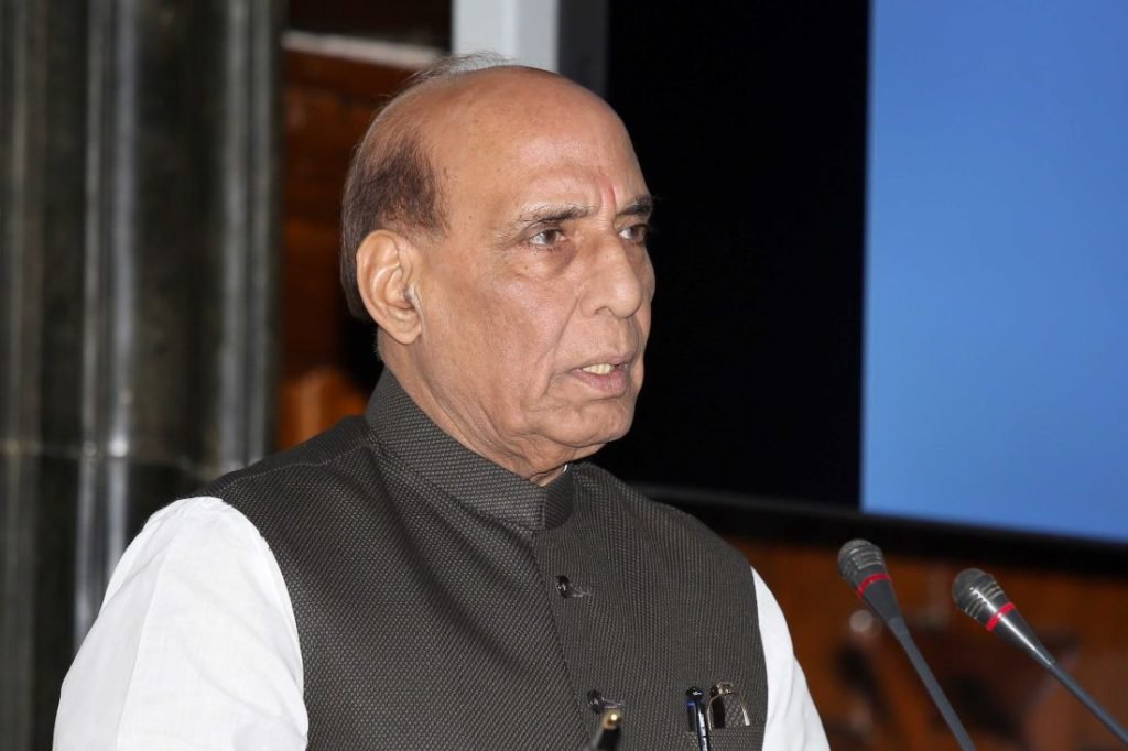 Raksha Mantri, Shri Rajnath Singh, meets with Russian Counterpart during the 22nd SCO Defence Ministers' Meeting 