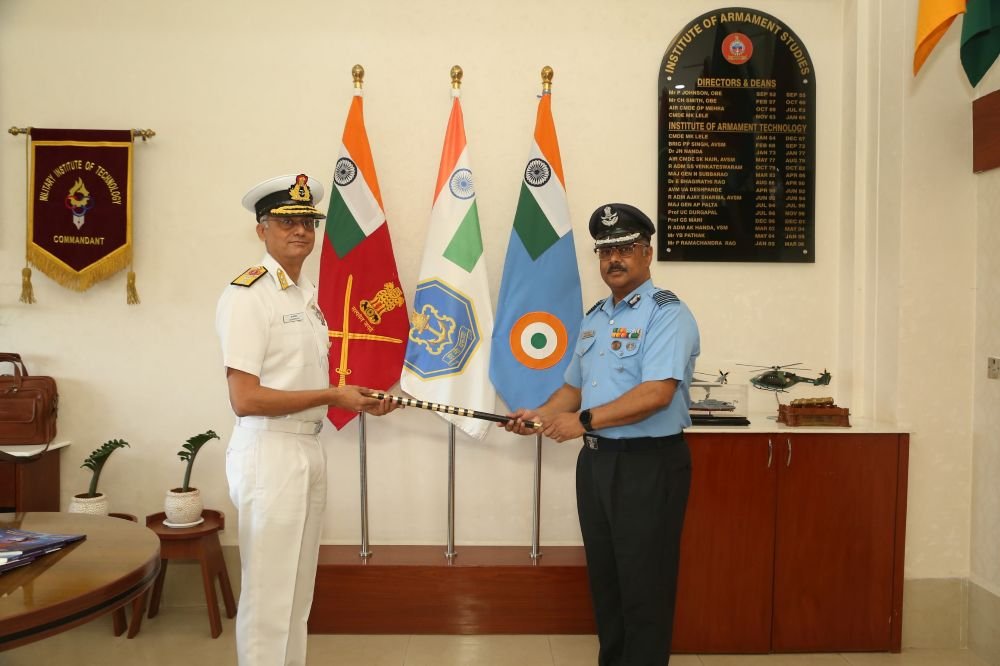 Rear Admiral V Ganapathy Assumes Command as Commandant of Military Institute of Technology