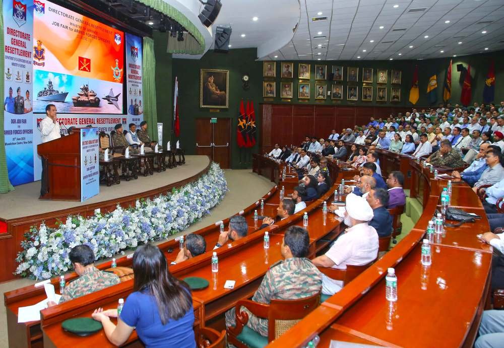 DGR Organizes Exclusive Job Fair for Armed Forces Officers in New Delhi
