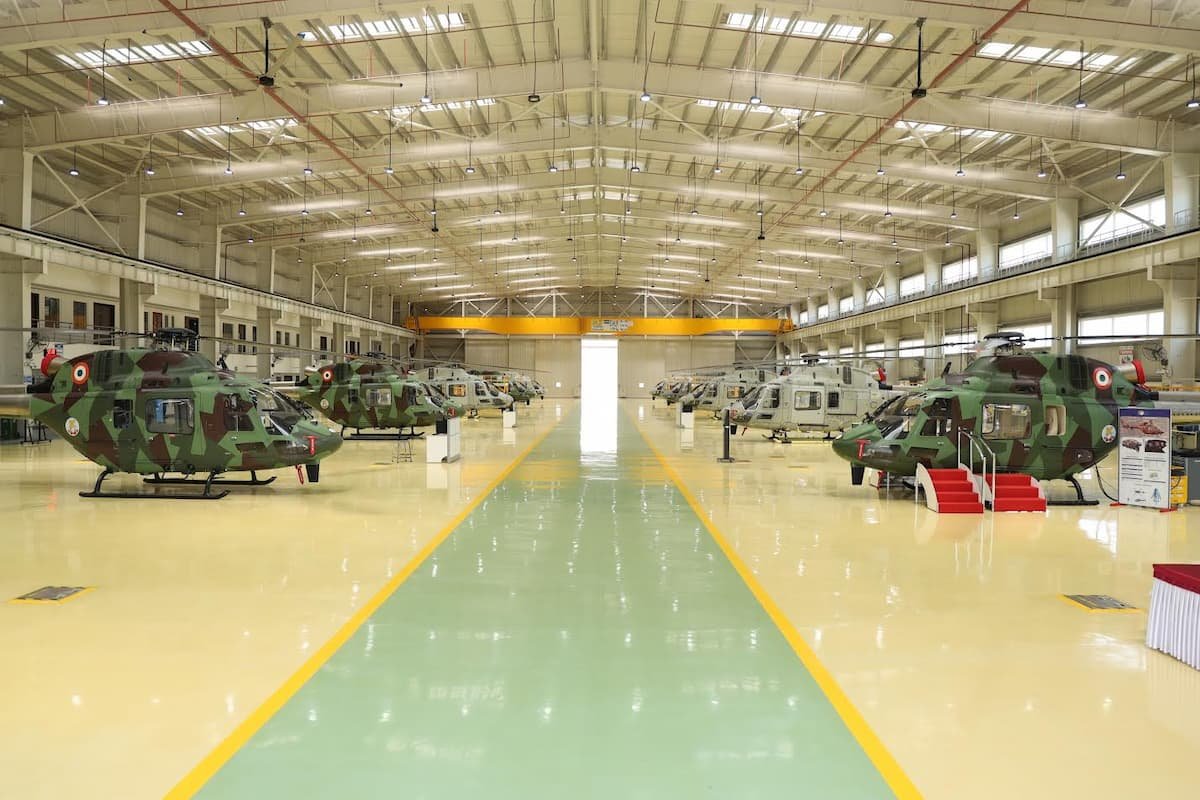 Secy (Defence Production) Inaugurates LCH Production Line at HAL’s New ...